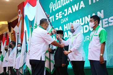 Pelantikan 15 DPC HKTI Kabupaten/Kota se Jatim, Ketua HKTI Jatim berharap Pemerintah Dukung Petani