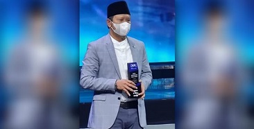 Bupati Irsyad Yusuf Raih Penghargaan Digital Innovation Award 2022