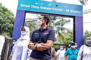 Kemenparekraf Fasilitasi Vaksinasi Bagi Pelaku Ekonomi Kreatif