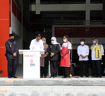 Tinjau dan Resmikan Pasar Besar Ngawi, Presiden Jokowi, Harapkan Peningkatan Ekonomi di Kabupaten Ngawi