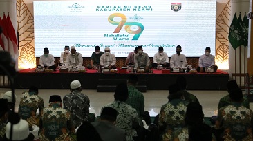 Peringati Harlah NU Ke – 99, Bupati Ngawi : Bisa Bersama Mengentas Kemiskinan di Kabupaten Ngawi