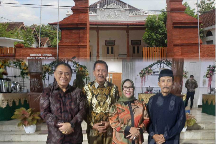 Wakil Bupati Blora Tempati Rumah Dinas Paduan Arsitektur Klasik Eropa