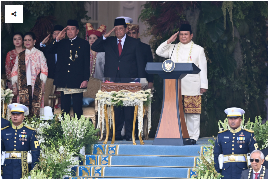 Pesan Persatuan dari Pakaian Adat: Prabowo Betawi, Gibran Gayo