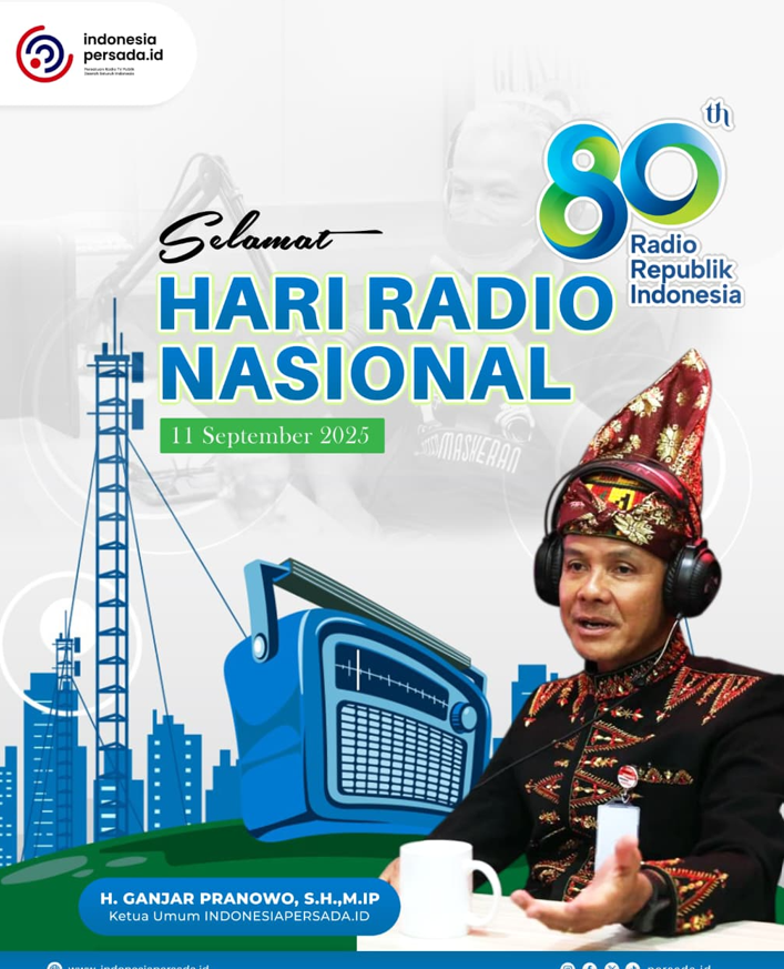 Sejarah Hari Radio Nasional 11 September, Hari Ini RRI Genap 80 Tahun