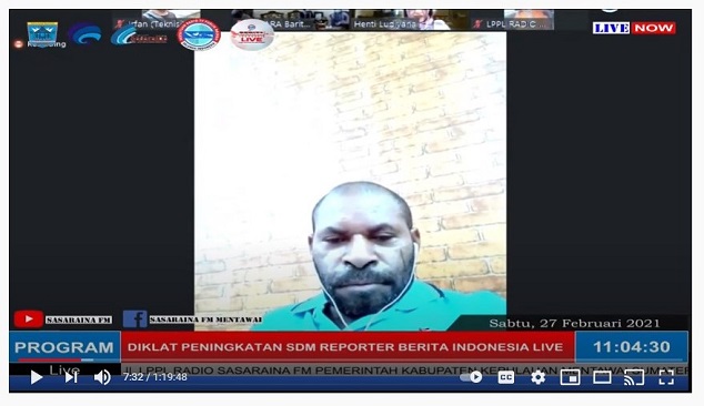 DUA RADIO PUBLIK PAPUA DUKUNG DIKLAT KHUSUS LPPL