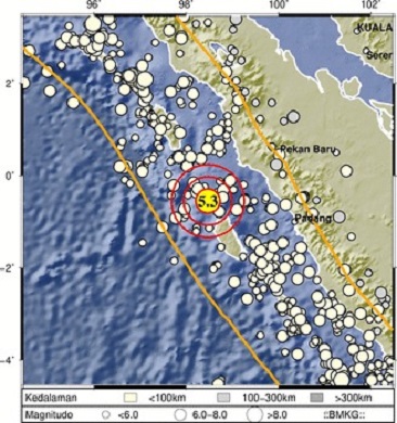 Guncangan Gempa M5,5 Dirasakan Warga Kota dan Kabupaten Sukabumi