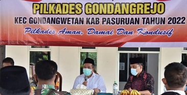 Sidak Pilkades, Wakil Bupati Pasuruan, Gus Mujib Imron Minta Warga Jaga Kerukunan