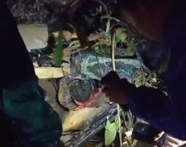 Tanah Longsor Membawa Korban Tiga Warga Saat Melintas di Deli Serdang