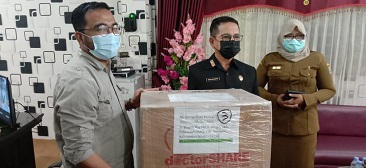 Pemkab Kotabaru Terima Bantuan APD Dari RSA Nusa Waluya II 