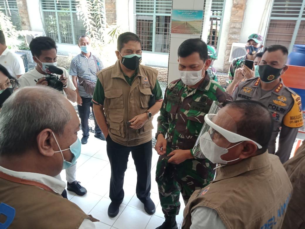BNPB DUKUNG PEMPROV SUMUT DALAM PERCEPATAN PENANGANAN COVID-19