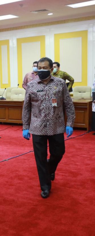 UNDIAN NOMOR URUT HANYA BOLEH DIHADIRI PASLON DAN SATU PENGHUBUNG
