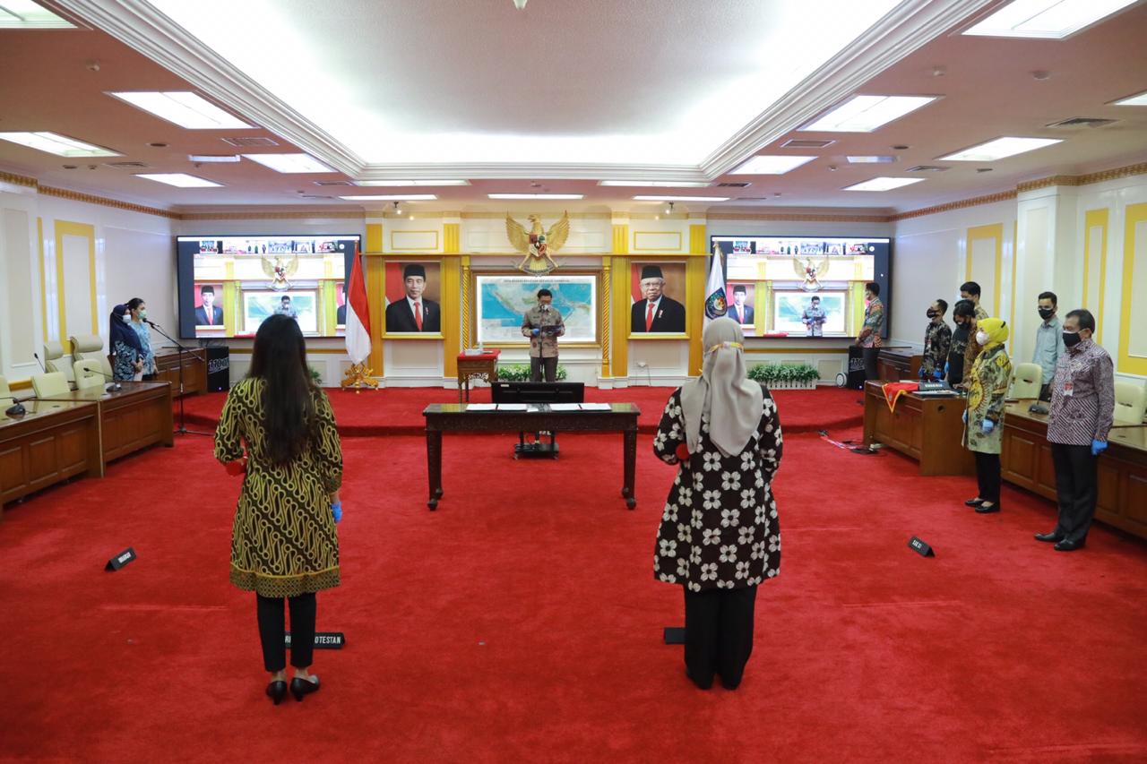 PEJABAT FUNGSIONAL BARU KEMENDAGRI DILANTIK