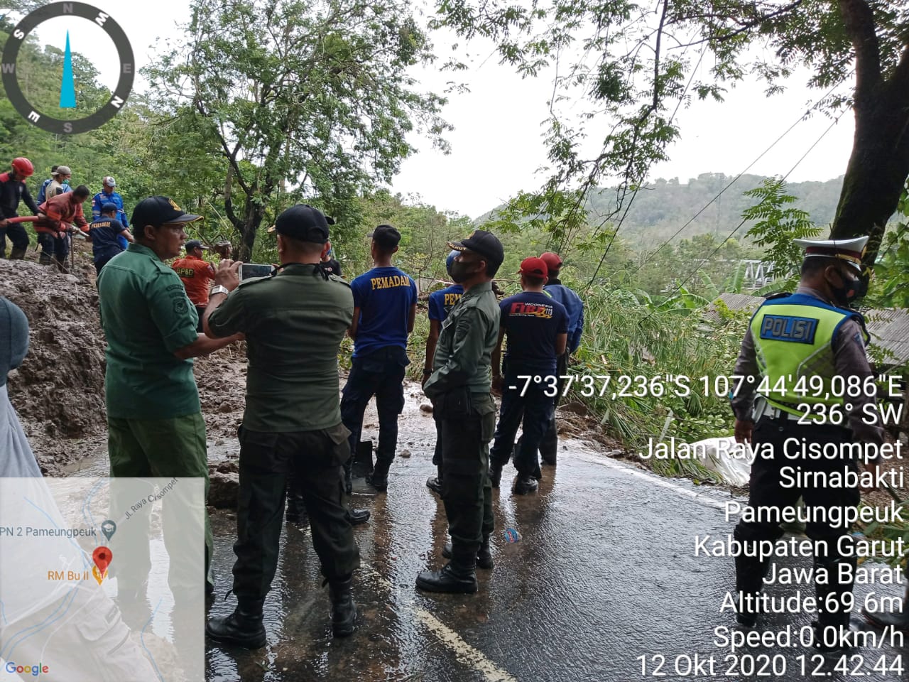 Dua Puluh Desa Terdampak Saat Banjir Landa Kabupaten Garut