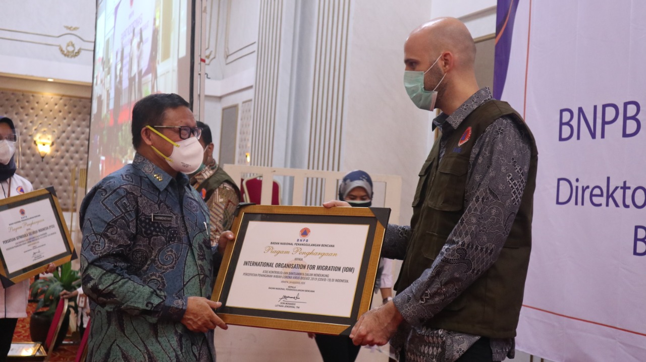Apresiasi BNPB Atas Kolaborasi Pentaheliks dalam Penanganan COVID-19