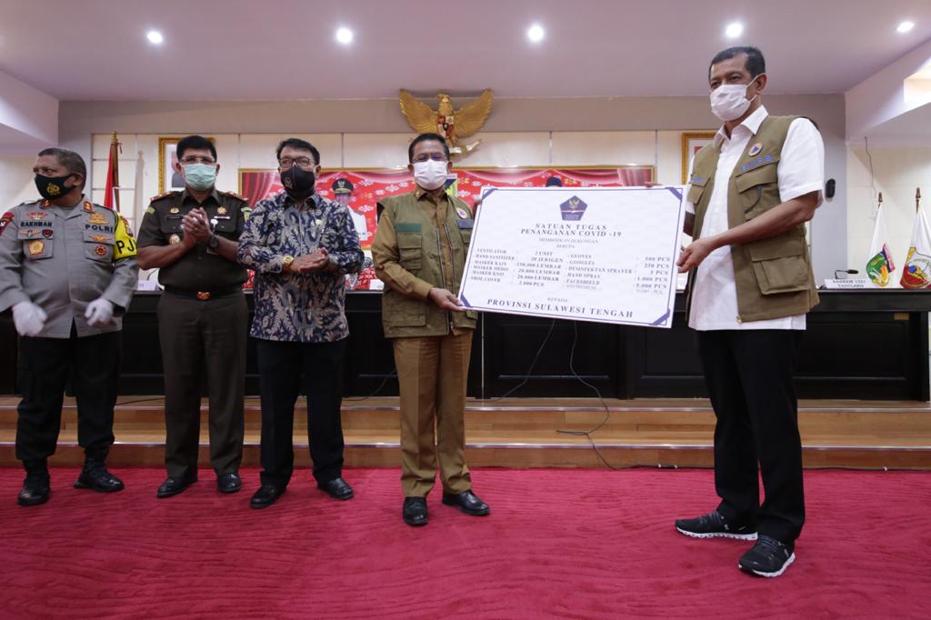 Rakor Penanganan COVID-19 di Palu, Doni Monardo: Jangan Kendor