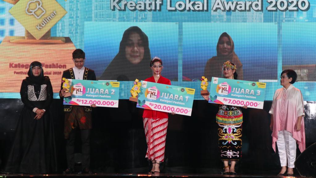 Sebanyak 18 UKM Raih Penghargaan di Ajang Festival Kreatif Lokal 2020 