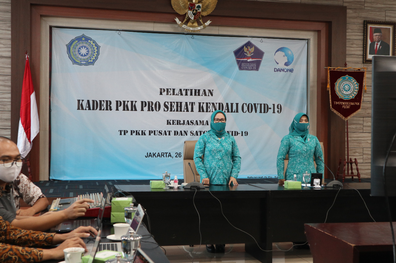  1.500 Kader PKK Ikut Pembekalan Prosehat Kendali Covid-19