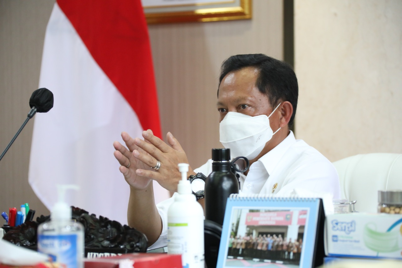 Mendagri : Kepala Daerah Penanggung Jawab Pengendalian Penyebaran Covid-19 di Daerah Masing-masing