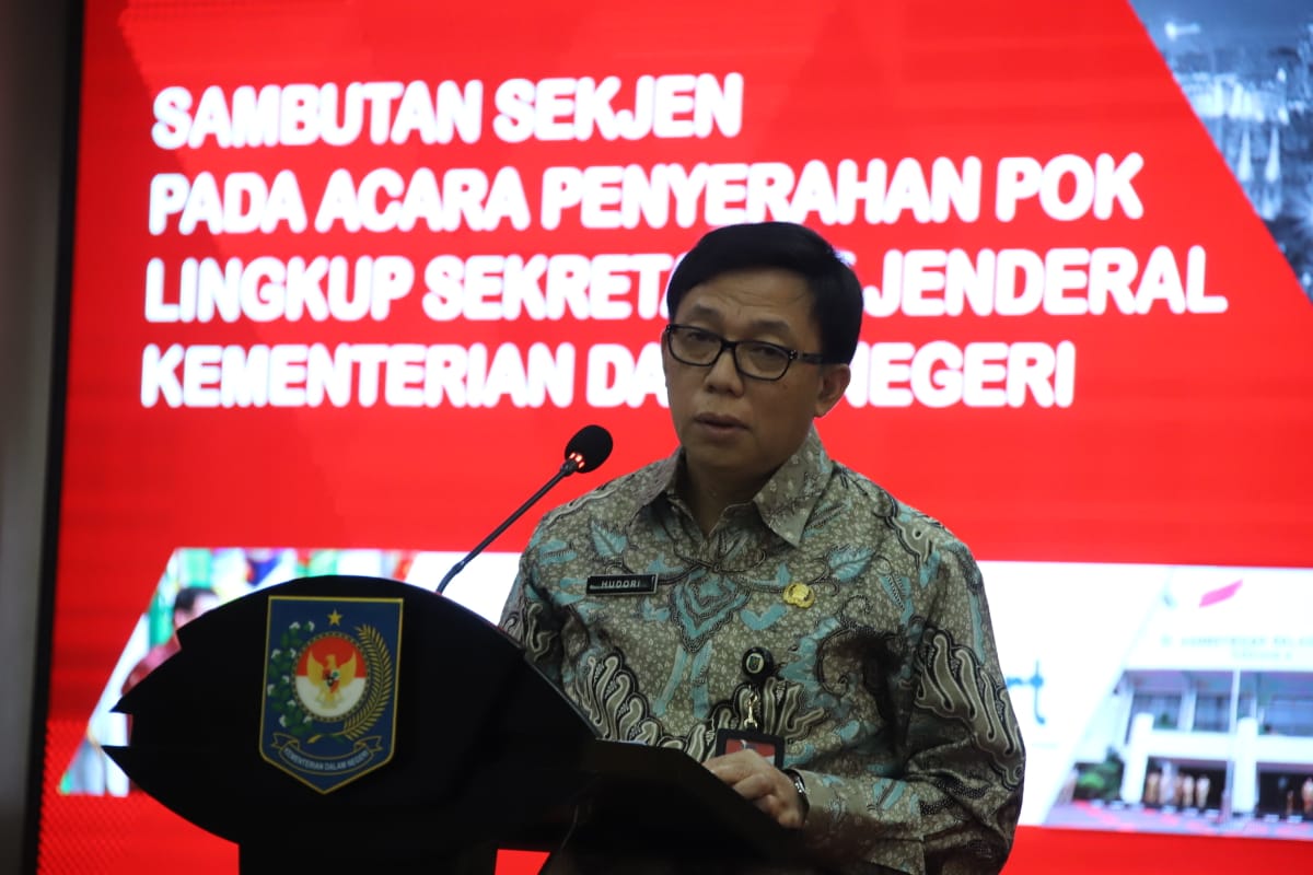 Arahan Sekjen Kemendagri Untuk Dorong Realisasi DIPA Tahun 2020