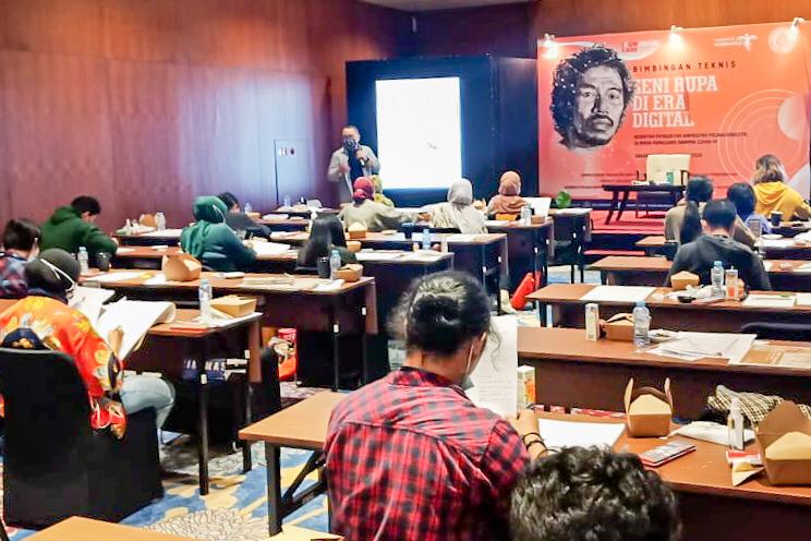 Kemenparekraf Gelar Bimbingan Teknis Seni Rupa Sambut Era Digital 