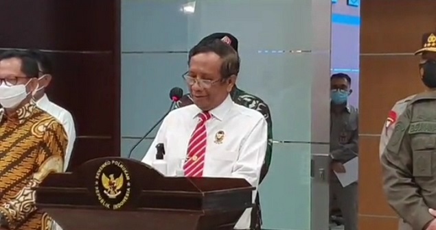 LAPORKAN KE APH JIKA ADA KEGIATAN DAN PENGGUNAAN SIMBOL ATRIBUT FPI