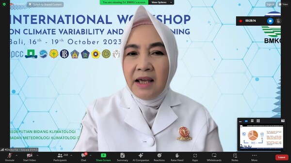 Di Lokakarya Iklim Internasional Bali, BMKG Kembali Ingatkan Dahsyatnya Dampak Perubahan Iklim