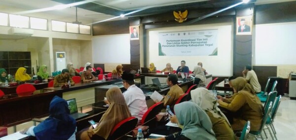 Tanoto Foundation dan Pemkab Tegal Evaluasi Perubahan Perilaku Stunting