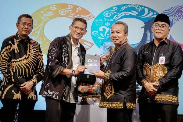 Tingkatkan Pergerakkan Wisnus, Menparekraf Luncurkan CoE Kalimantan Selatan 2024