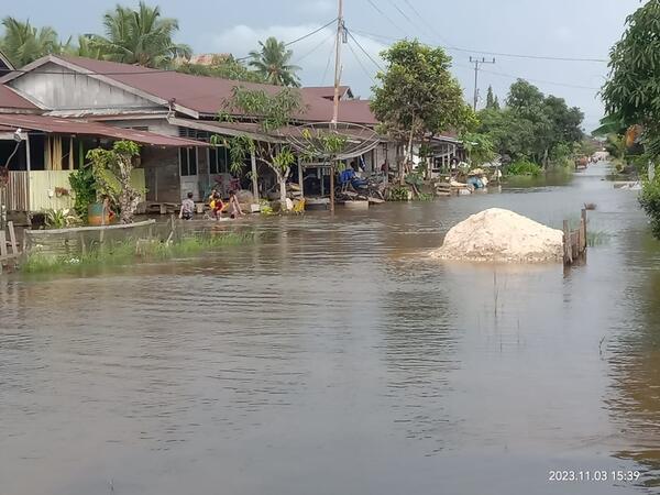 Banjir kembali menerjang Kabupaten Aceh Singkil