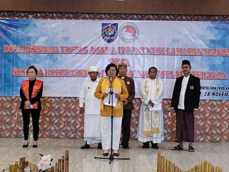 Hadapi Pemilu 2024, Kabupaten Tegal Gelar Doa Bersama Lintas Agama