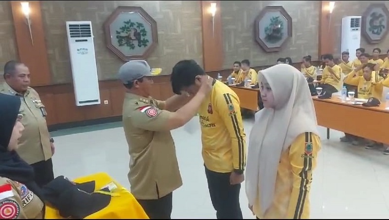 ANTISIPASI BENCANA HIDROMETROLOGI, PEMPROV KALSEL TAMBAH ANGGOTA TAGANA 