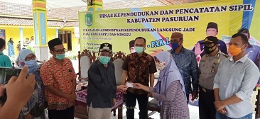 Dispenduk Capil Kabupaten Pasuruan Targetkan Cetak 50 Ribu Keping KIA