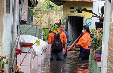 230 Rumah Terendam Banjir di Kota Malang, Provinsi Jawa Timur