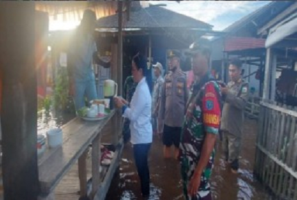  Sebanyak 8.544 Jiwa Terdampak Banjir di Kota Palangkaraya