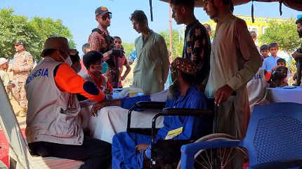 Dokter-dokter Pakistan Apresiasi Tinggi Pelayanan Kemanusiaan Tim Medis Indonesia