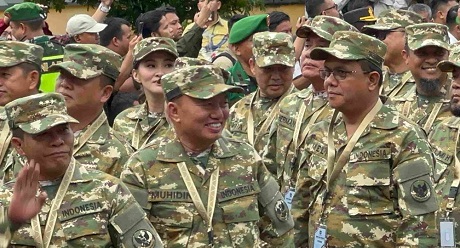Gubernur Kalsel Muhidin, Semangat Ikuti Retreat Kepala Daerah di Gunung Tidar, Akmil Magelang