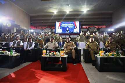 Kepala BNPB Berikan Kuliah Umum Kepada Praja Utama IPDN