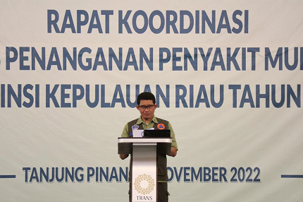 Kunjungi Kepri, Kepala BNPB Minta Pemda Lakukan Tiga Strategi Penanggulangan Bencana