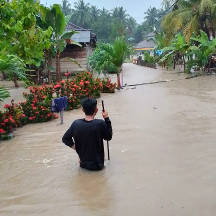 Sebanyak 535 Rumah Warga Kabupaten Pesawaran Terdampak Banjir