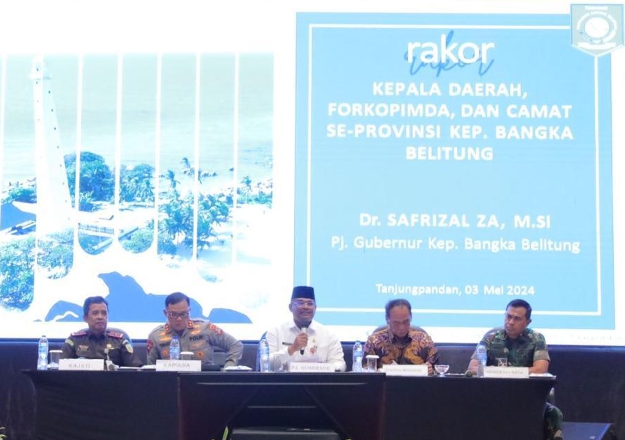 PJ GUBERNUR BANGKA BELITUNG PAPARKAN STRATEGI WUJUDKAN KEBERHASILAN PROGRAM PRIORITAS NASIONAL