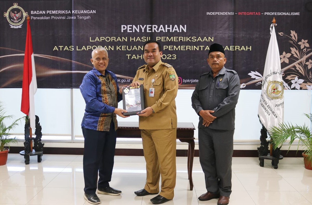 BLORA RAIH OPINI WTP DARI BPK UNTUK KESEPULUH KALI 