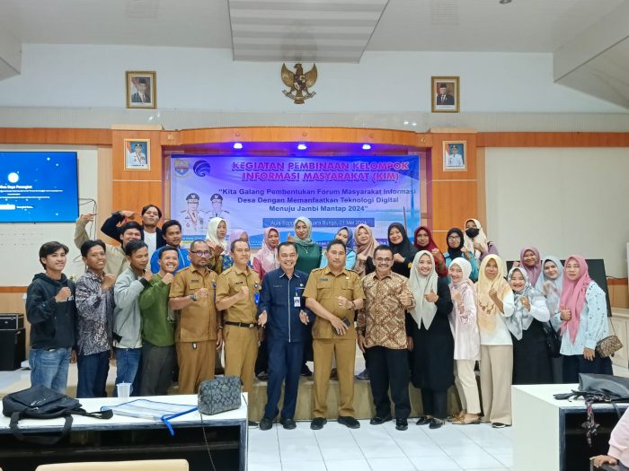 DINAS KOMINFOSANDI BUNGO SUKSES MENGGELAR PEMBINAAN KIM