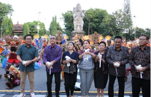 GELAR BUDAYA JAYANING NUSANTARA LEPAS MATAHARI 2023 DI KOTA DENPASAR