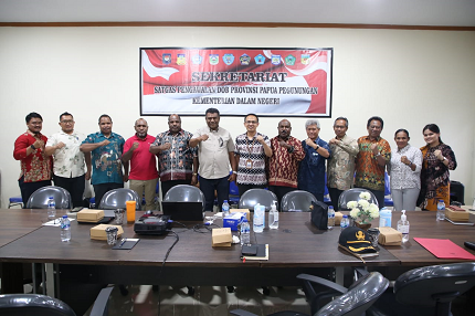 Pokja III Satgas Pengawalan DOB Kemendagri Himpun Data Usulan ASN untuk Provinsi Papua Pegunungan