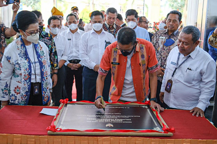 Menparekraf Resmikan Gedung Rektorat Poltekpar Medan