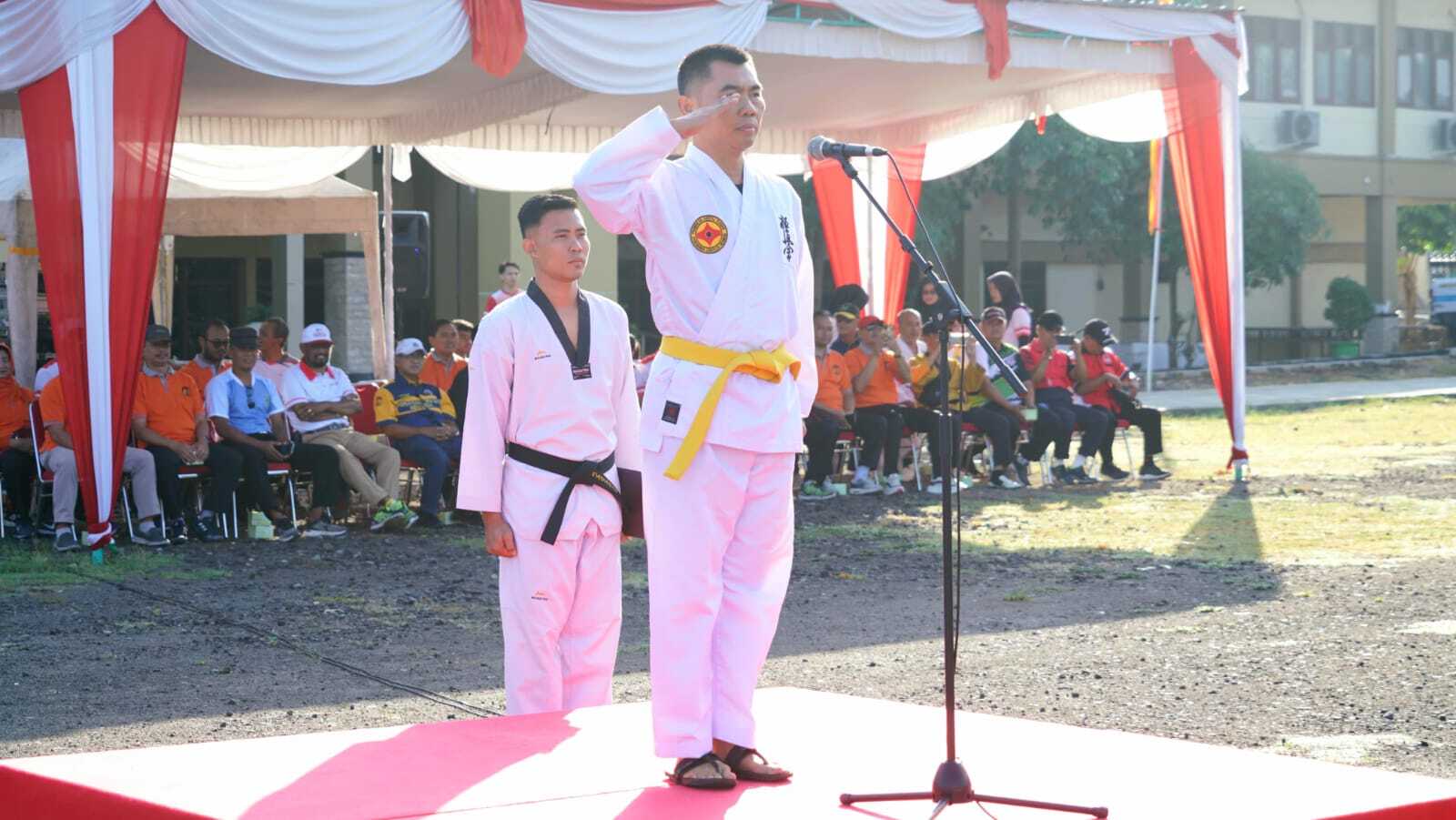 BUPATI GUNUNGKIDUL PIMPIN APEL PERINGATAN HAORNAS KE-41