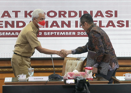 Selain DTU, Ganjar Kaji Potensi Anggaran BTT Rp 500 M Akumulasi 35 Kab/Kota Untuk Tangani Kenaikan BBM