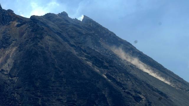 Warga Pengungsi Gunung Merapi di Magelang Bertambah