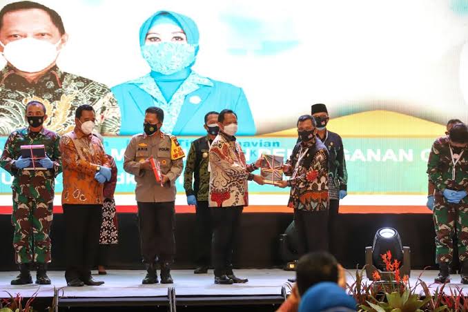 Mendagri: Gerakan 5 Juta Masker di Kepri Terbesar Saat Ini