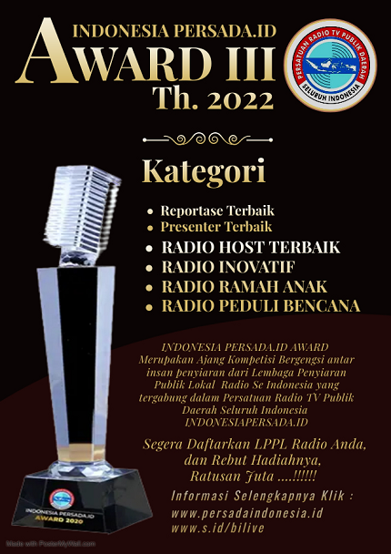 Persada.id Akan Gelar Anugerah IP Award Ke III Th. 2022 pada 18 Oktober 2022, Yuk Ikuti dan Rebut Hadiahnya Wow Ratusan Juta Loh....